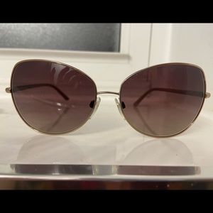 BURBERRY Authentic Gold/Lilac Sunglasses